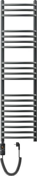 Mexen Eros, elektrické vykurovacie teleso 1200 x 318 mm, 600 W, antracitová, W112-1200-318-2600-66