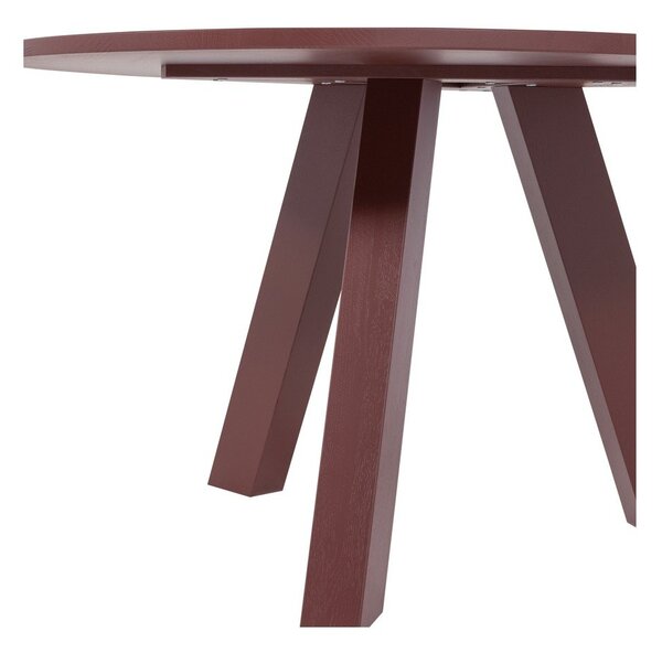 Okrúhly jedálenský stôl z dubového dreva ø 129 cm Rhonda – WOOOD