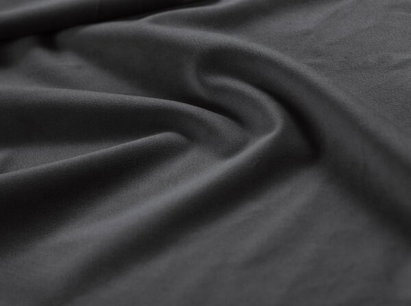Sivá čalúnená dvojlôžková posteľ s úložným priestorom/bez čela s roštom 180x200 cm Susan – Micadoni