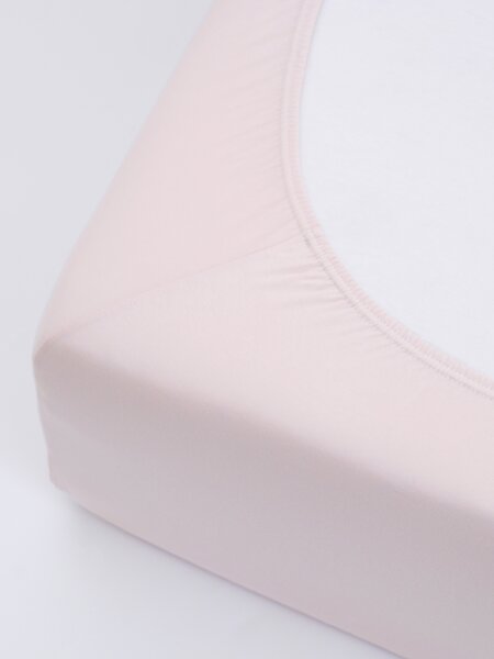 Jersey plachta s elastanom Deluxe 120 × 200 cm – pudrová