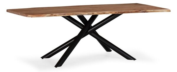Jedálenský stôl z masívu akácie 100x220 cm Anuri – MOME