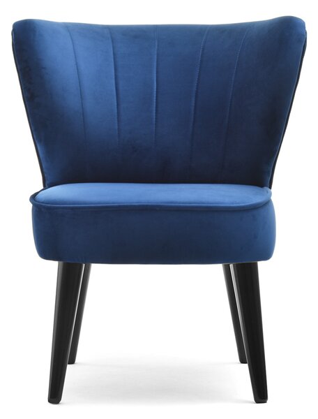 NovýNábytok.sk Relaxačné kreslo Arginteno (tmavomodrá + čierna). Akcia -11%. Vlastná spoľahlivá doprava až k Vám domov. 1135630