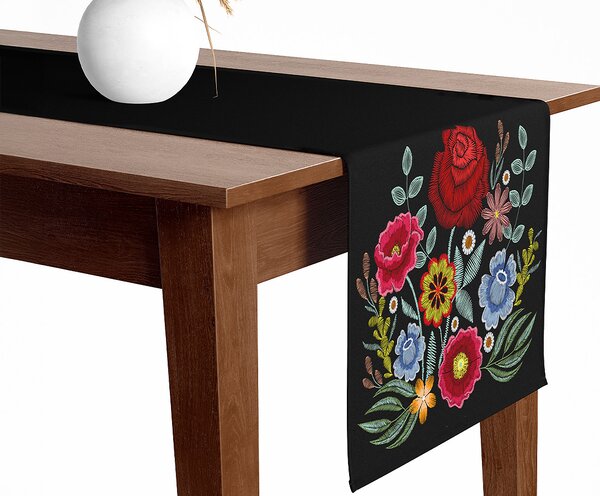 WALIA® Kuchynský behúň VYŠÍVANÉ KVĚTY 2 45x140 cm