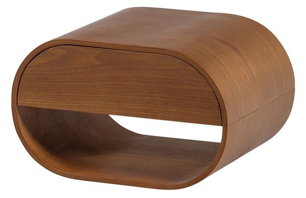 Poschodová polica v prírodnej farbe 39 cm Momo – WOOOD