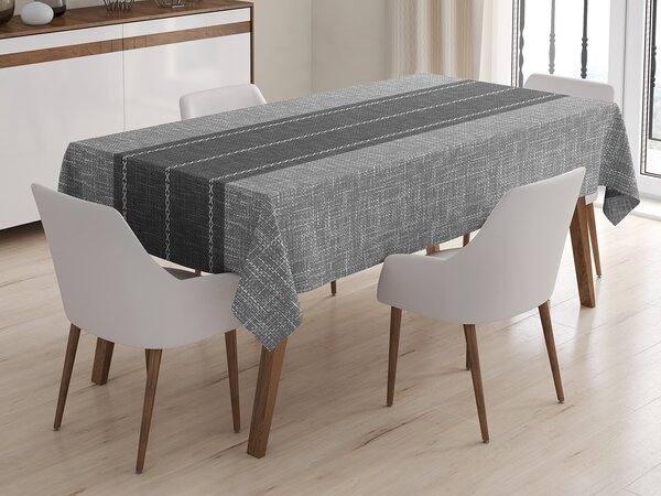XPOSE® Obdĺžnikový obrus LUNA - sivý 120x140 cm