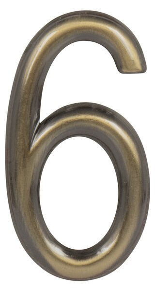 MP - DOMOVÁ ČÍSLICA "6"- 75 mm - nalepovacia