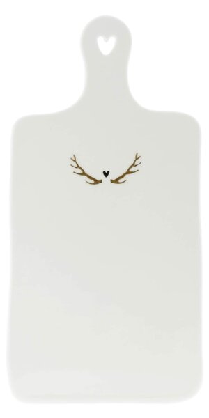 Keramická doska Heart/Deer Parohy