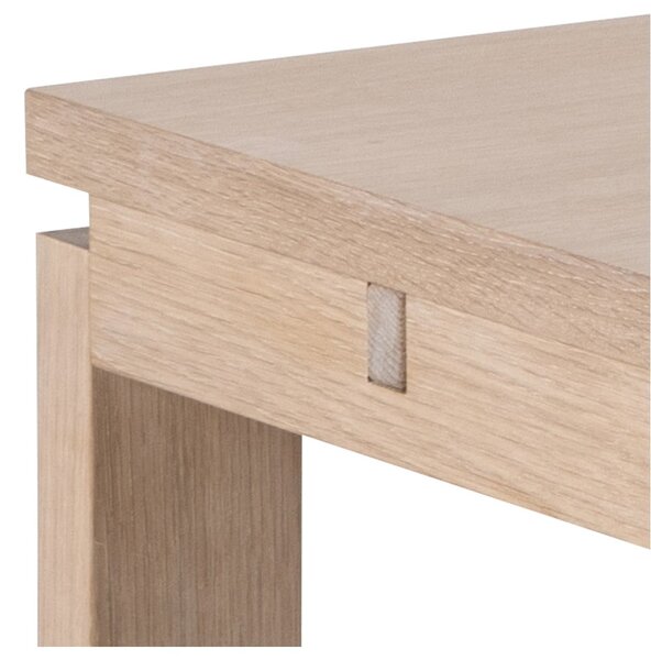 Rozkladací jedálenský stôl s doskou v dubovom dekore 100x200 cm Linley – Actona