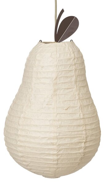 Tienidlo na závesnú lampu Pear Natural