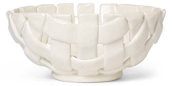 Keramická misa Plait Off-white 24 cm