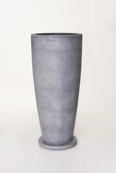 Podložka MOVO, umelý kameň, ø 36 cm, sivá