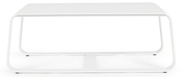 Hliníkový záhradný konferenčný stolík 62x105 cm Merrigan – Bizzotto