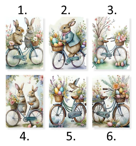 Bavlnená veľkonočná utierka digitálna potlač MIGU01-4 50x70 cm Farba Viacfarebná