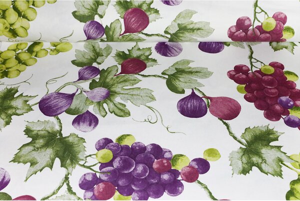 Obrus na stôl Hrozno a figy Farba Viacfarebná Rozmery 90x90 cm