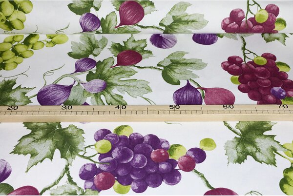 Obrus na stôl Hrozno a figy Farba Viacfarebná Rozmery 90x90 cm