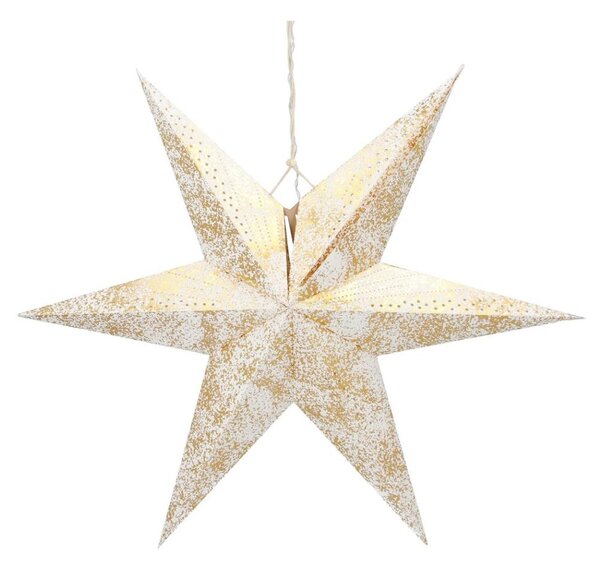 Retlux LED Vianočná dekorácia LED/3xAA hviezda zlatá FT0844 + záruka 3 roky zadarmo