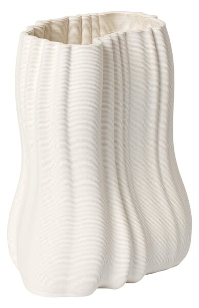 Váza Moire, Small, Off-White – Ferm Living