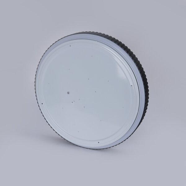 Brilagi - stmievateľné LED stropné svietidlo CORVO LED/72W/230V 3000-6000K čierne, priemer 50 cm + diaľkové ovládanie