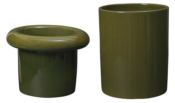 Kvetináč Rollo, Small, Moss Green – Ferm Living