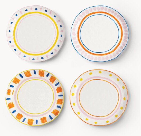 Porcelánové raňajkové taniere Boavista, 4 ks