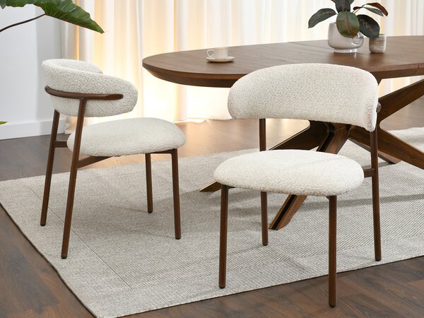 NovýNábytok.sk Jedálenská stolička Iraquies (béžová). Akcia -12%. Vlastná spoľahlivá doprava až k Vám domov. 1136531