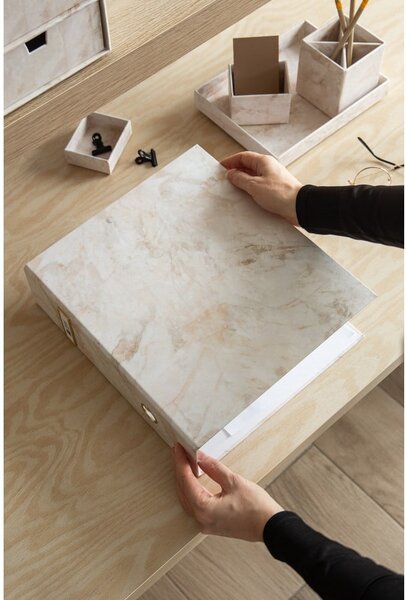 Kartónový organizér na dokumenty Archie Paper Laminate – Bigso