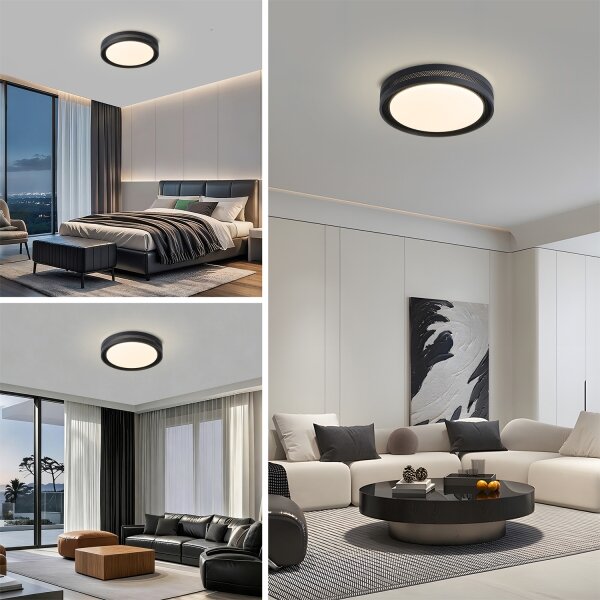 Brilagi - stmievateľné stropné svietidlo KREON LED/54W/230V 3000-6000K biela priemer 38 cm + diaľkové ovládanie