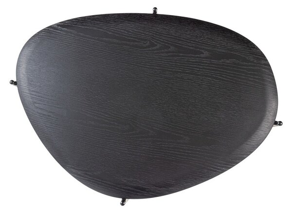 Čierny konferenčný stolík 67x92 cm Kota – WOOOD