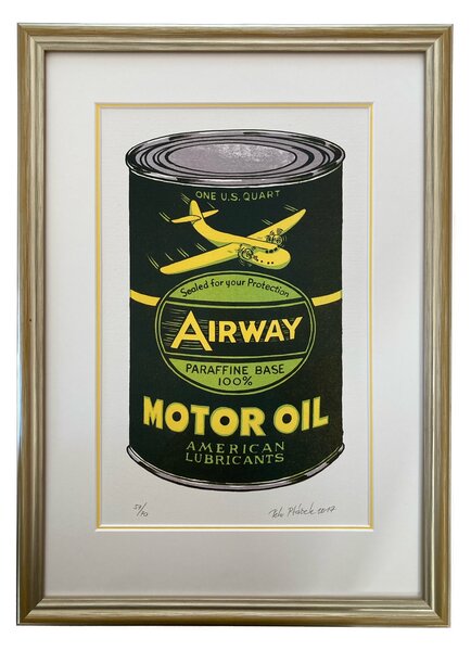 Ptáček Petr - Motor oil airway | 35.5x48.8
