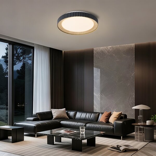 Brilagi - stmievateľné LED stropné svietidlo NEXO LED/48W/230V 3000-6000K čierne, priemer 43 cm, s diaľkovým ovládaním
