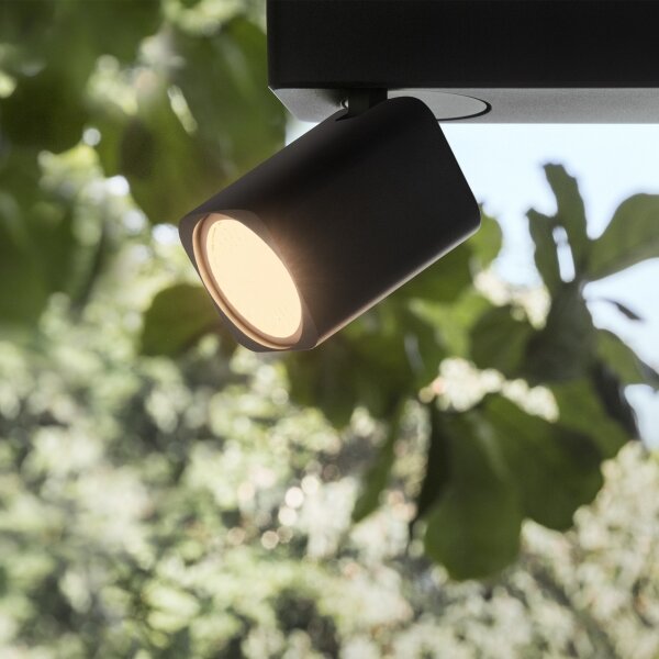 Ideal Lux - LED Bodové svietidlo RUDY 4xGU10/7W/230V čierna