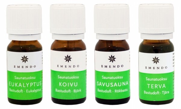 Emendo Set vôní do sauny Emendo 4x10ml