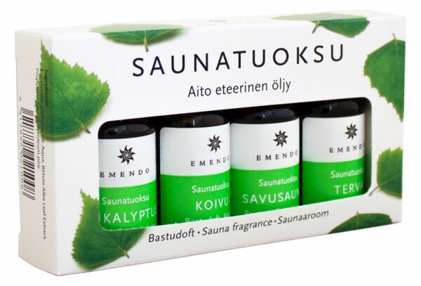 Emendo Set vôní do sauny Emendo 4x10ml