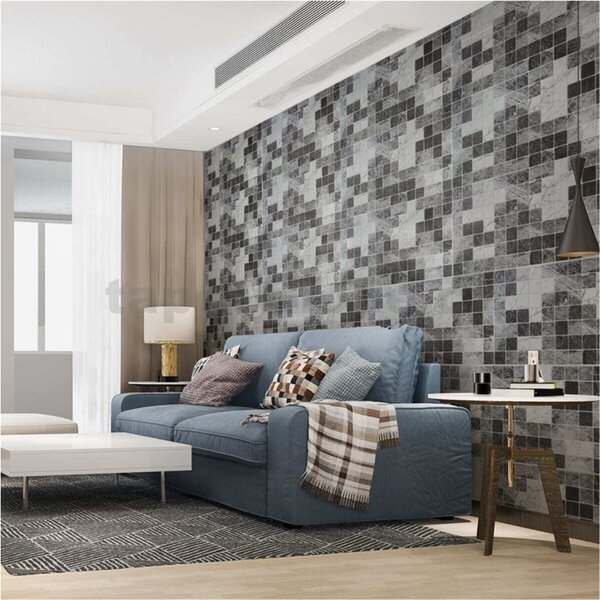 Obkladové panely 3D TP10032979, cena za kus, rozmer 957 x 482 mm, Travertin sivý, IMPOL TRADE