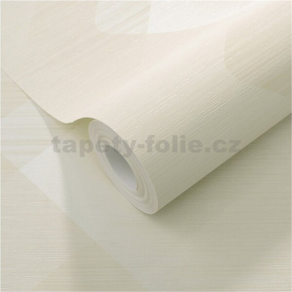 Vliesové tapety na stenu Elysium 10479-02, rozmer 10,05 m x 0,53 m, moderný geometrický vzor krémový, Erismann