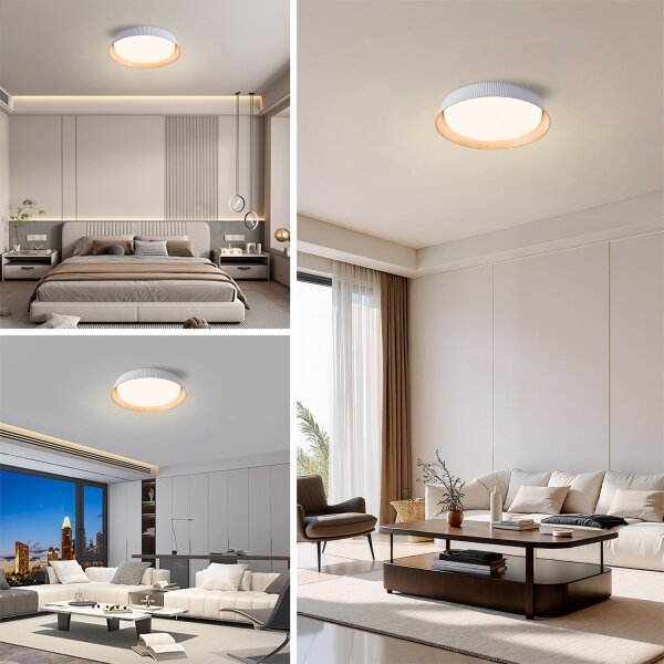 Brilagi - stmievateľné stropné svietidlo ORINO LED/54W/230V 3000-6000K biela pr. 43 cm + diaľkové ovládanie
