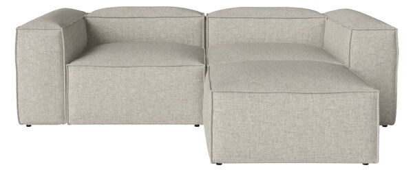 Cosima gauč 2-sed, 2 malé moduly s malým taburetom, hĺbka 120cm