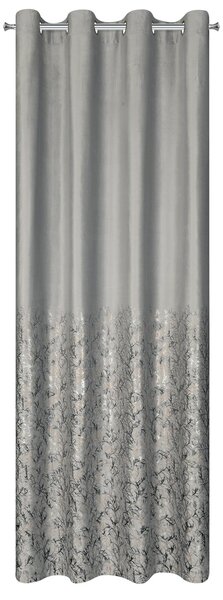ZATEMŇOVACÍ ZÁVES NA KRÚŽKOCH TORI 140X250 CM VZOROVANÁ