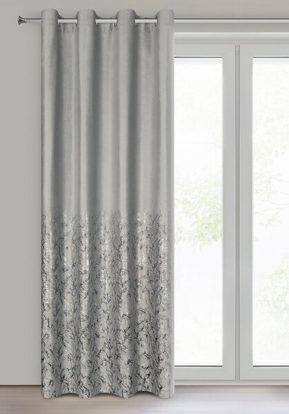 ZATEMŇOVACÍ ZÁVES NA KRÚŽKOCH TORI 140X250 CM VZOROVANÁ