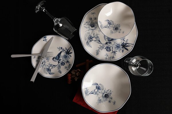 ASIR Porcelánová jedálenská súprava 24 ks BIRD