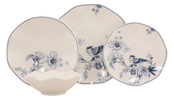 ASIR Porcelánová jedálenská súprava 24 ks BIRD