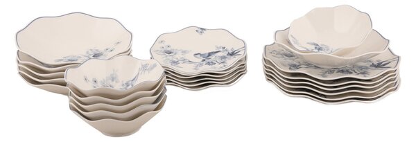 ASIR Porcelánová jedálenská súprava 24 ks BIRD