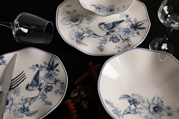 ASIR Porcelánová jedálenská súprava 24 ks BIRD