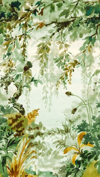 Grandeco Life, Vliesová obrazová tapeta Džungľa A52201, 159 x 280 cm, One roll, one motif