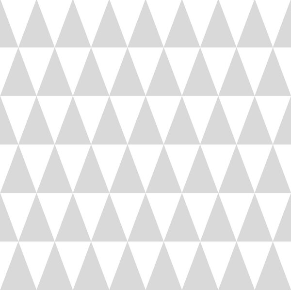 Vliesová tapeta so sivými a bielymi trojuholníkmi 128842, Little Bandits, Esta