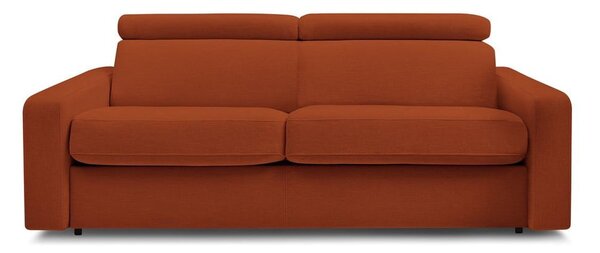 Rozkladacia pohovka v tehlovej farbe 195 cm Monaco – Bobochic Paris
