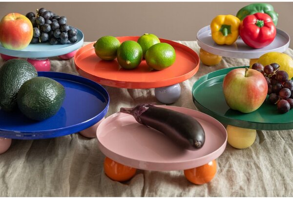 Kovová tácka ø 25 cm Double Funky – PT LIVING