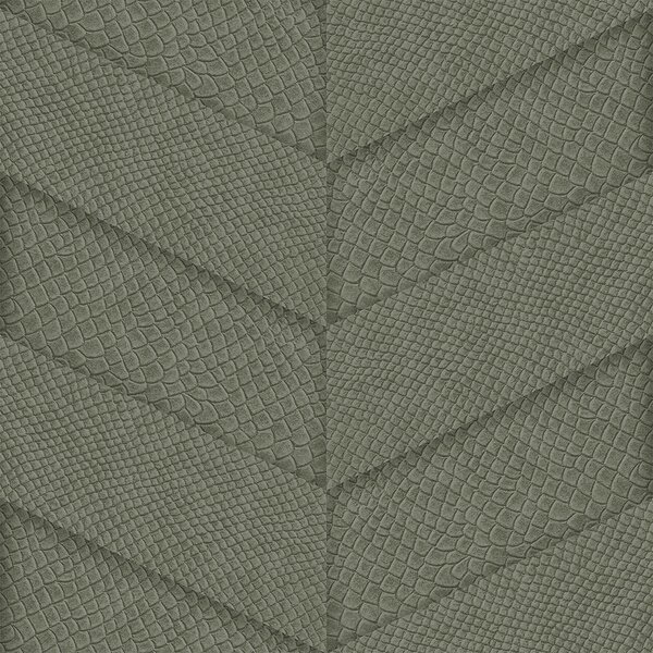 Vliesová tapeta zelená, parketový vzor kože 347792, Luxury Skins, Origin