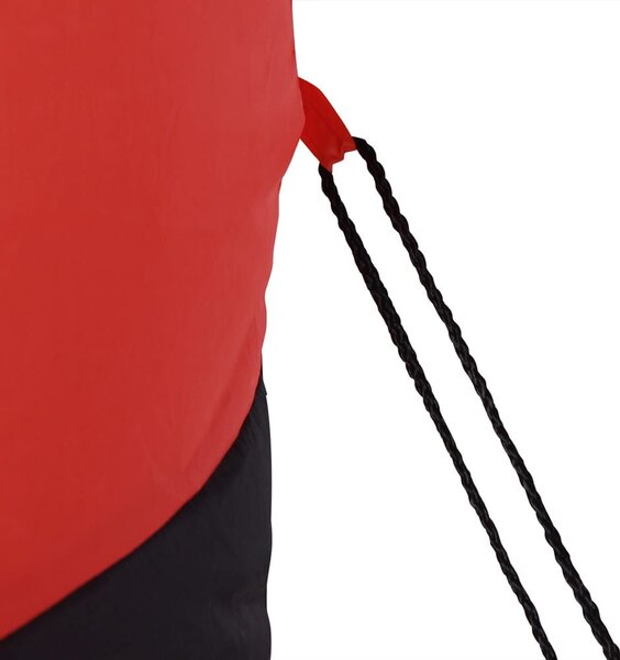 Nafukovací Dedo Mráz osvetlený, 180 cm, červená Monzana