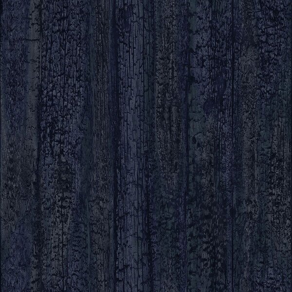Tmavomodrá vliesová tapeta imitacia dreva 347532, Matières - Wood, Origin